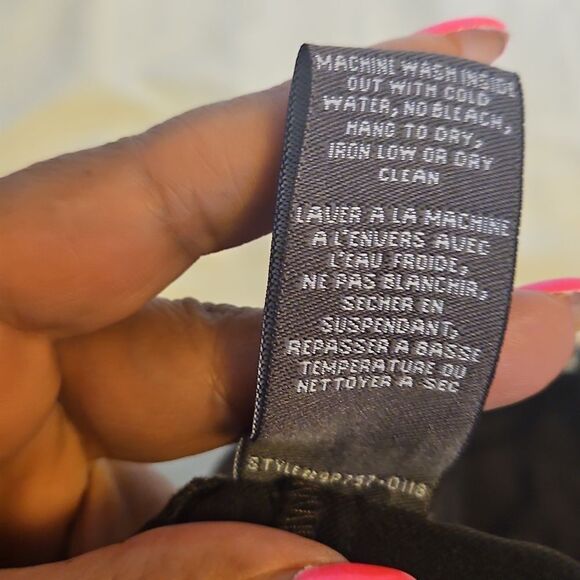 Suzy Sheir Black & Brown Plaid Pants - Picture 4 of 16